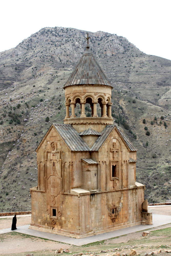 Church and mountain
