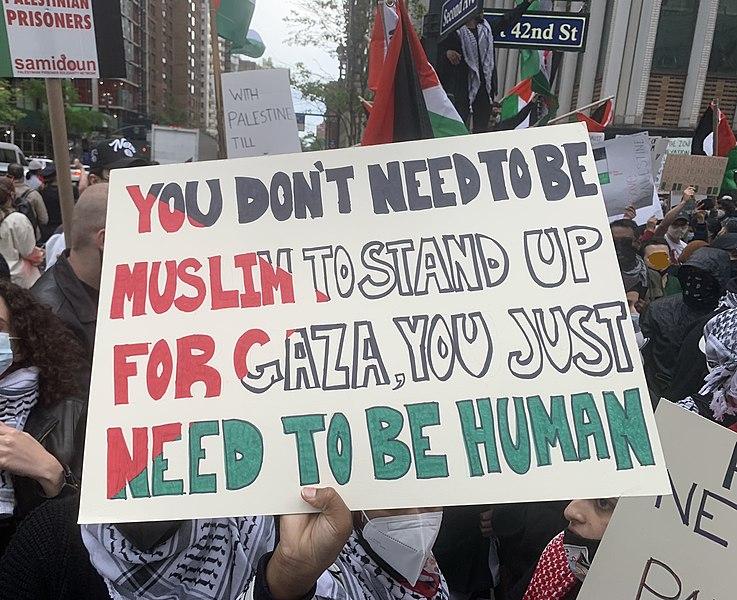 ProPalestine March NYC wikimedia