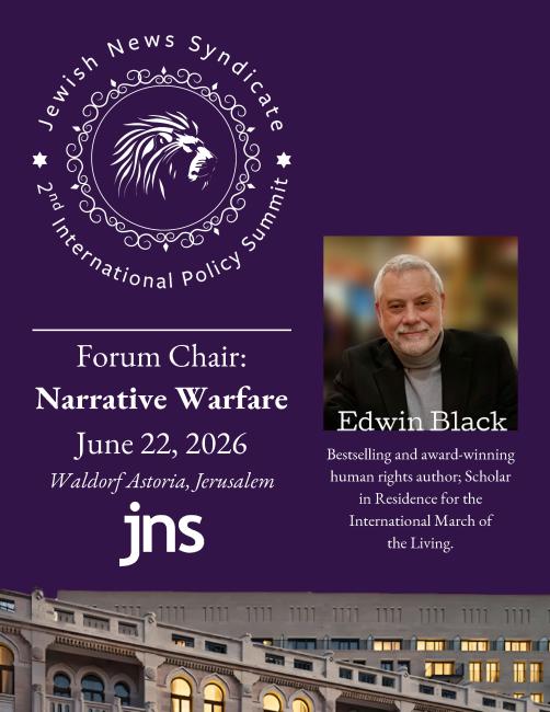 Edwin Chairs the Narrative Warfare Panel at the 2026 JNS Summit